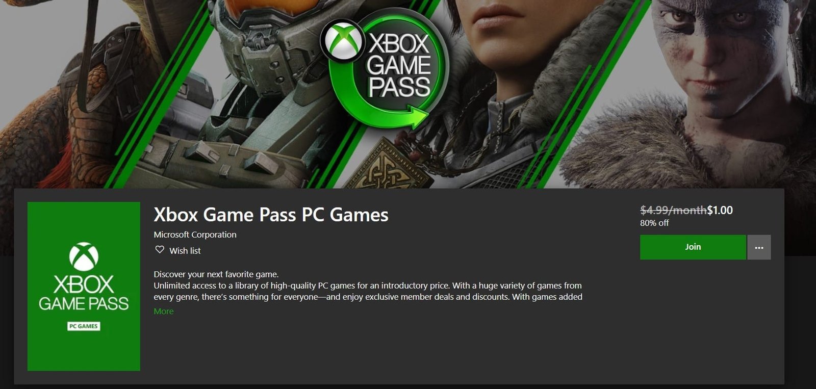 Xbox Game Pass for PC