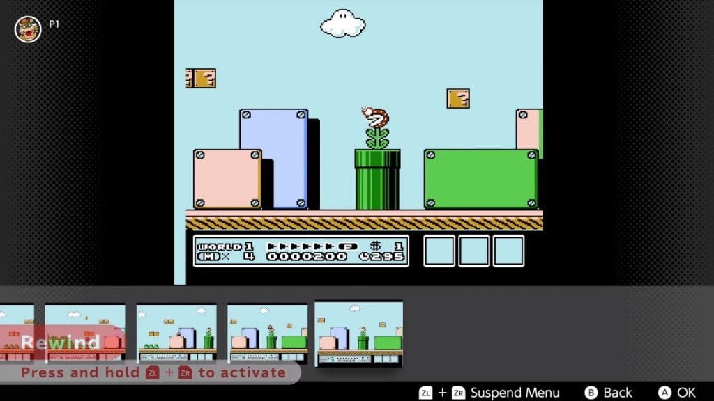 Rewind NES Gameplay
