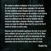 The Last of Us Parte II - Actualización del juego