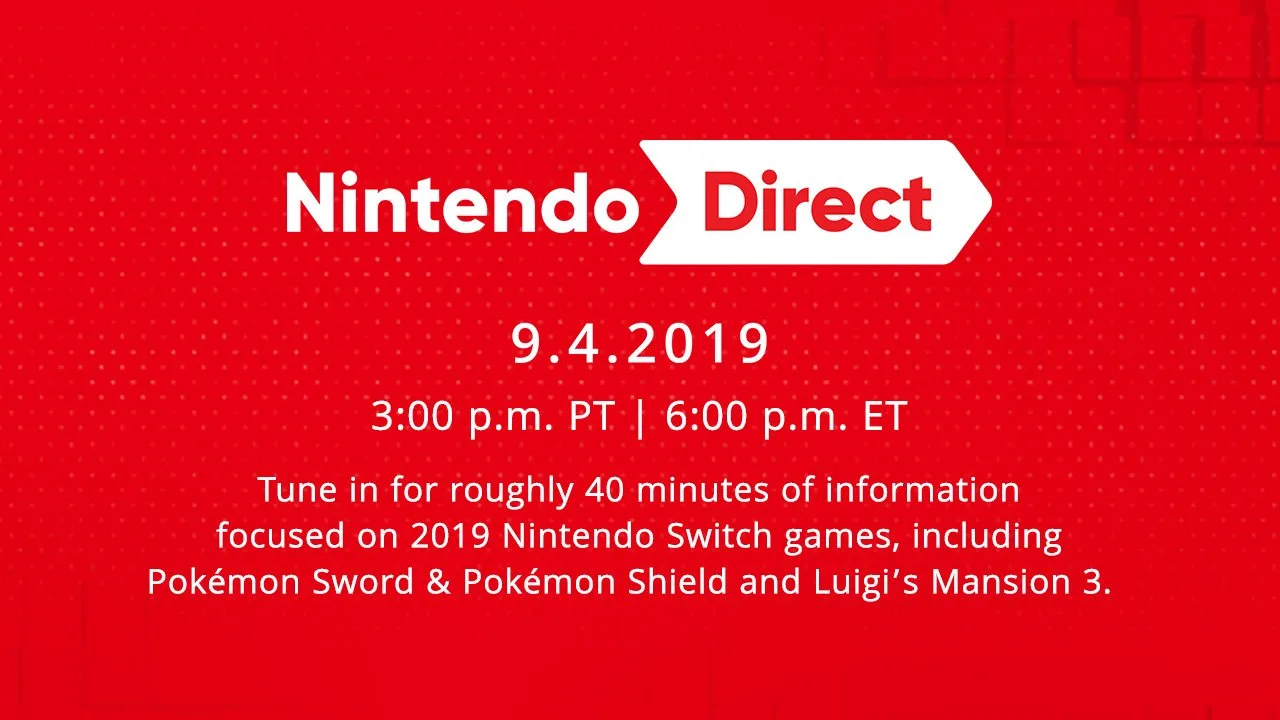 Nintendo Direct - 2019.Sept.04