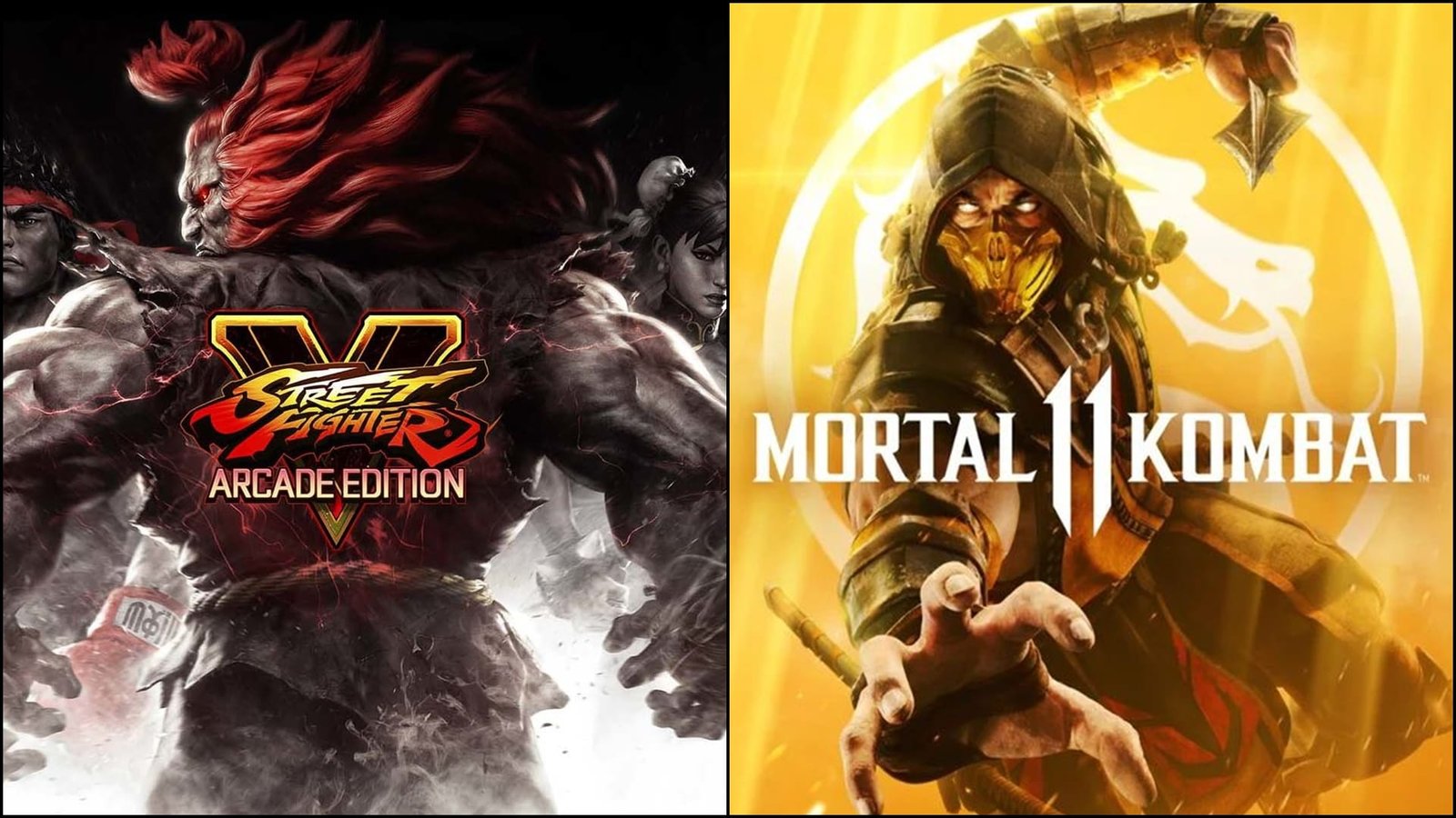 Street Fighter V Arcade Edition | Mortal Kombat 11