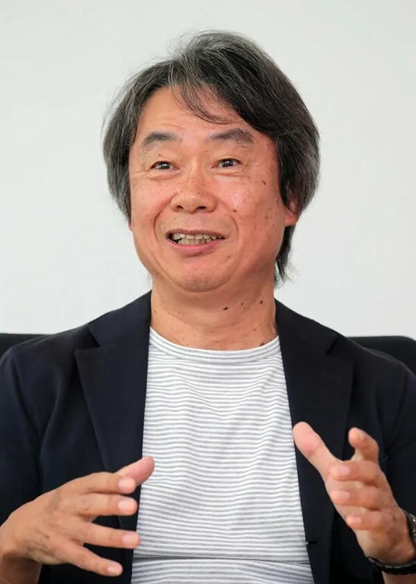 Miyamoto Shigeru / Nintendo. Credit: The Kyoto Shimbun