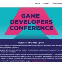 GDC 2020 Postponed