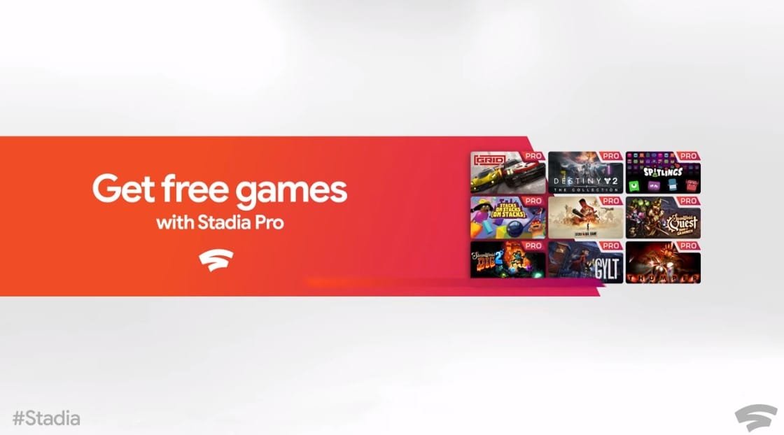 Google Stadia Pro | Free Games