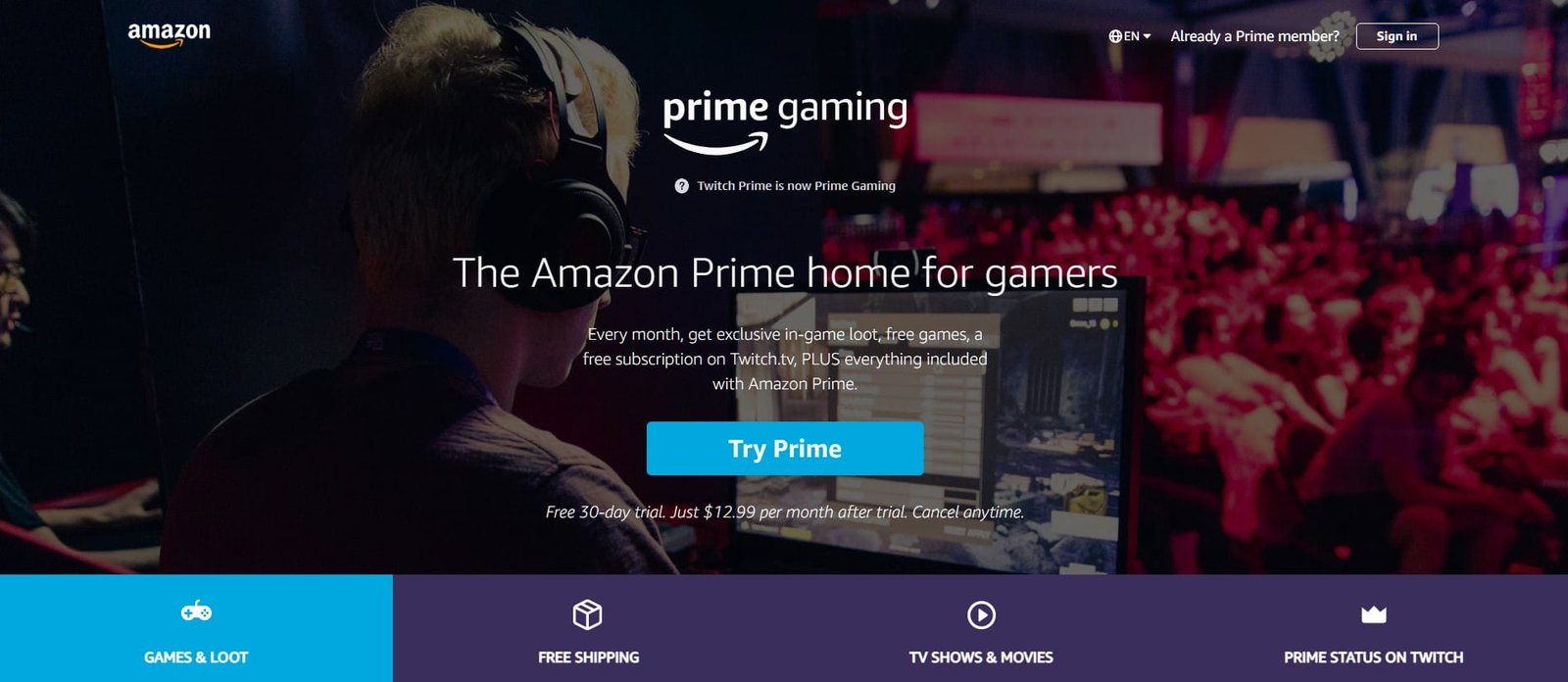 Prime Gaming