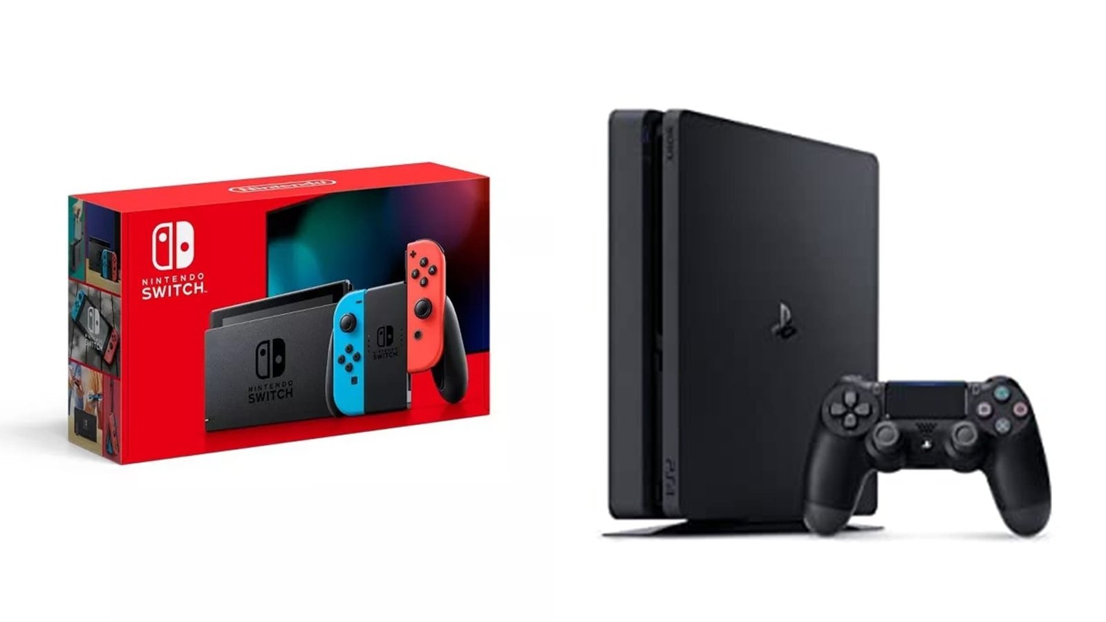Game consoles: Nintendo Switch | PlayStaiton 4
