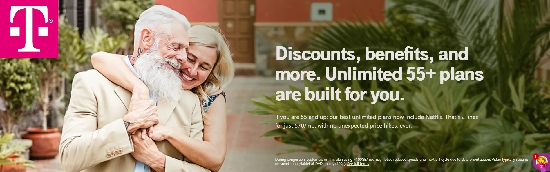 T-Mobile Magenta Max Unlimited 55