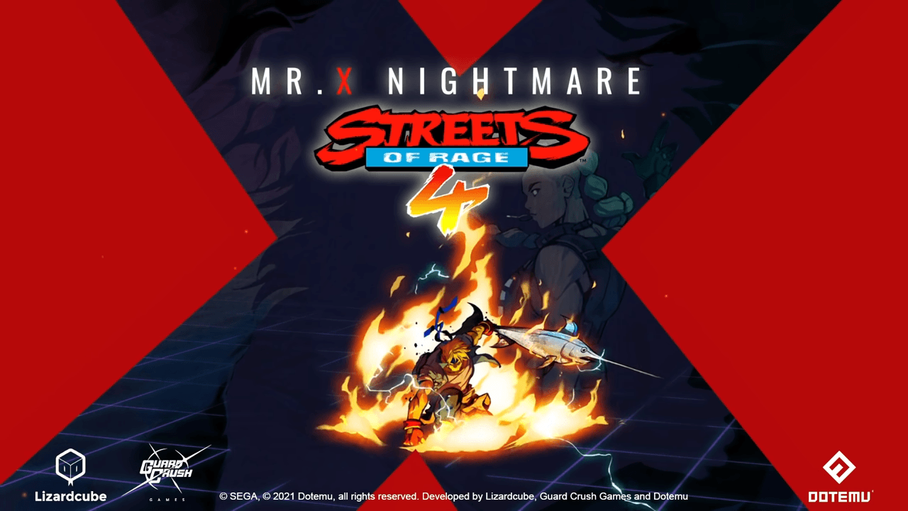 Streets of Rage 4 | DLC de Mr. X Nightmare