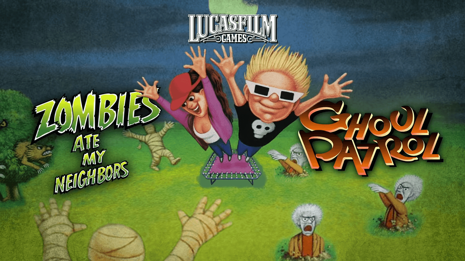 ombies Ate My Neighbors | Ghoul Patrol | Disney Interactive | LucasArts | Dotemu | Limited Run Games