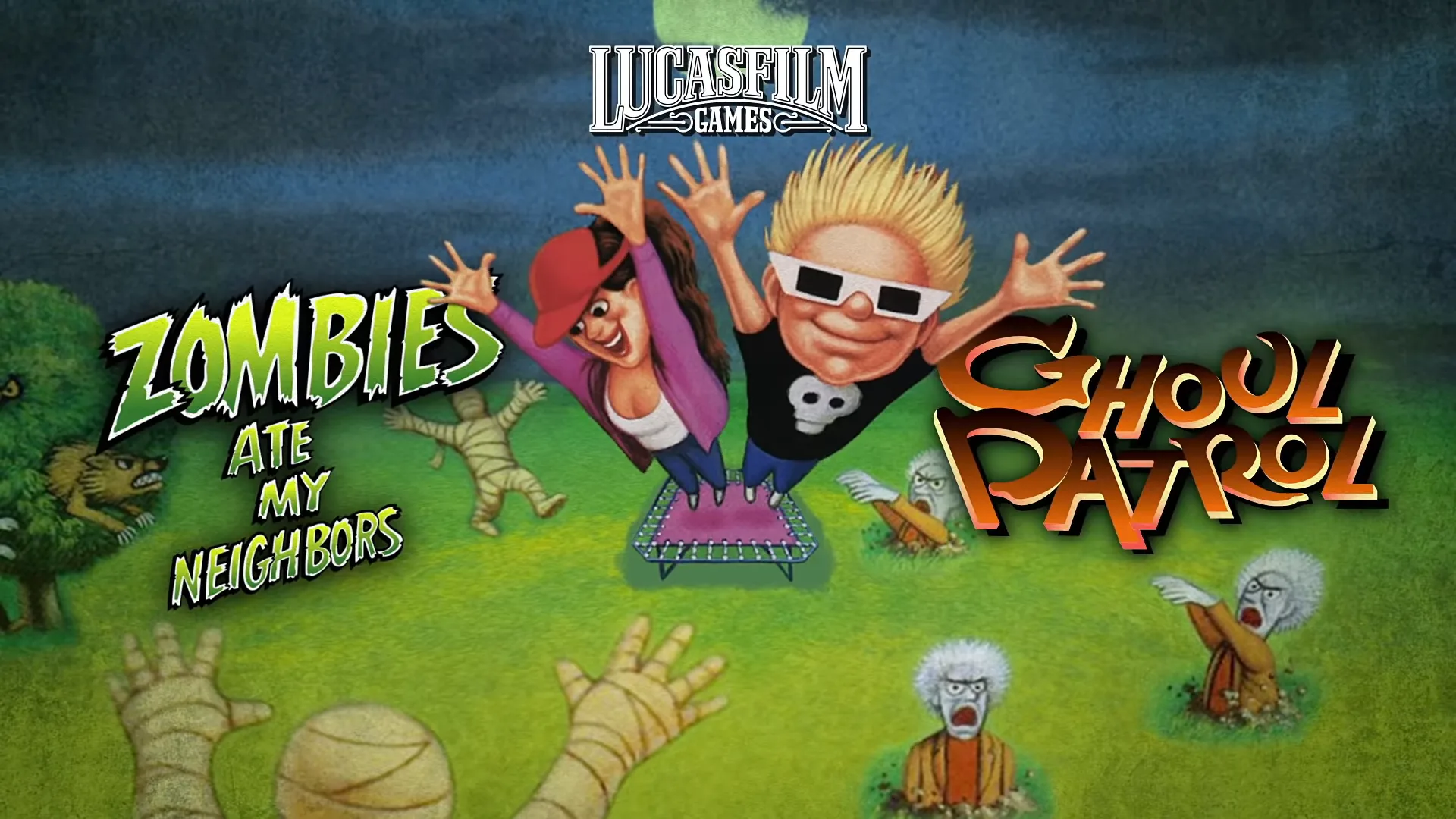 ombies Ate My Neighbors | Ghoul Patrol | Disney Interactive | LucasArts | Dotemu | Limited Run Games