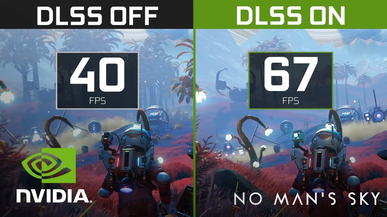 Nvidia DLSS | No Man's Sky