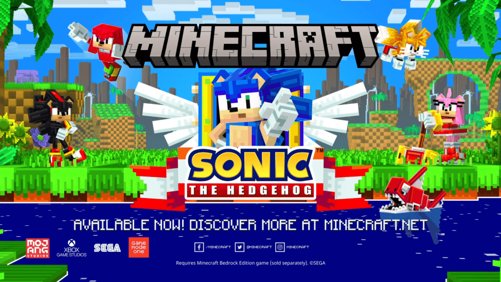 Minecraft Sonic the Hedgehog DLC