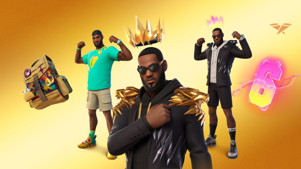 Lebron James Fortnite Icons Series Skin - All Outfits