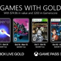 Xbox Games with Gold October 2021