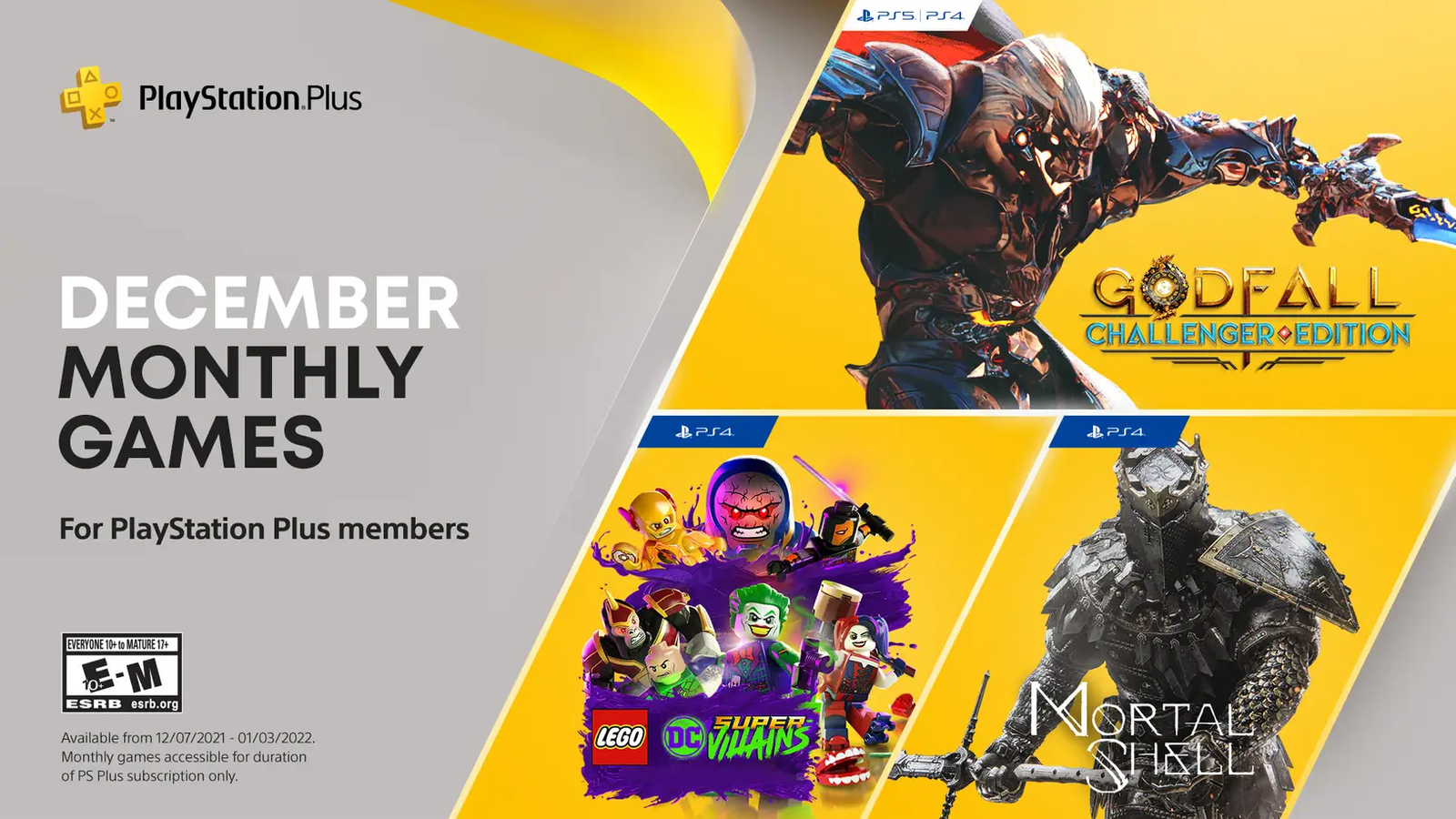PlayStation Plus December 2021