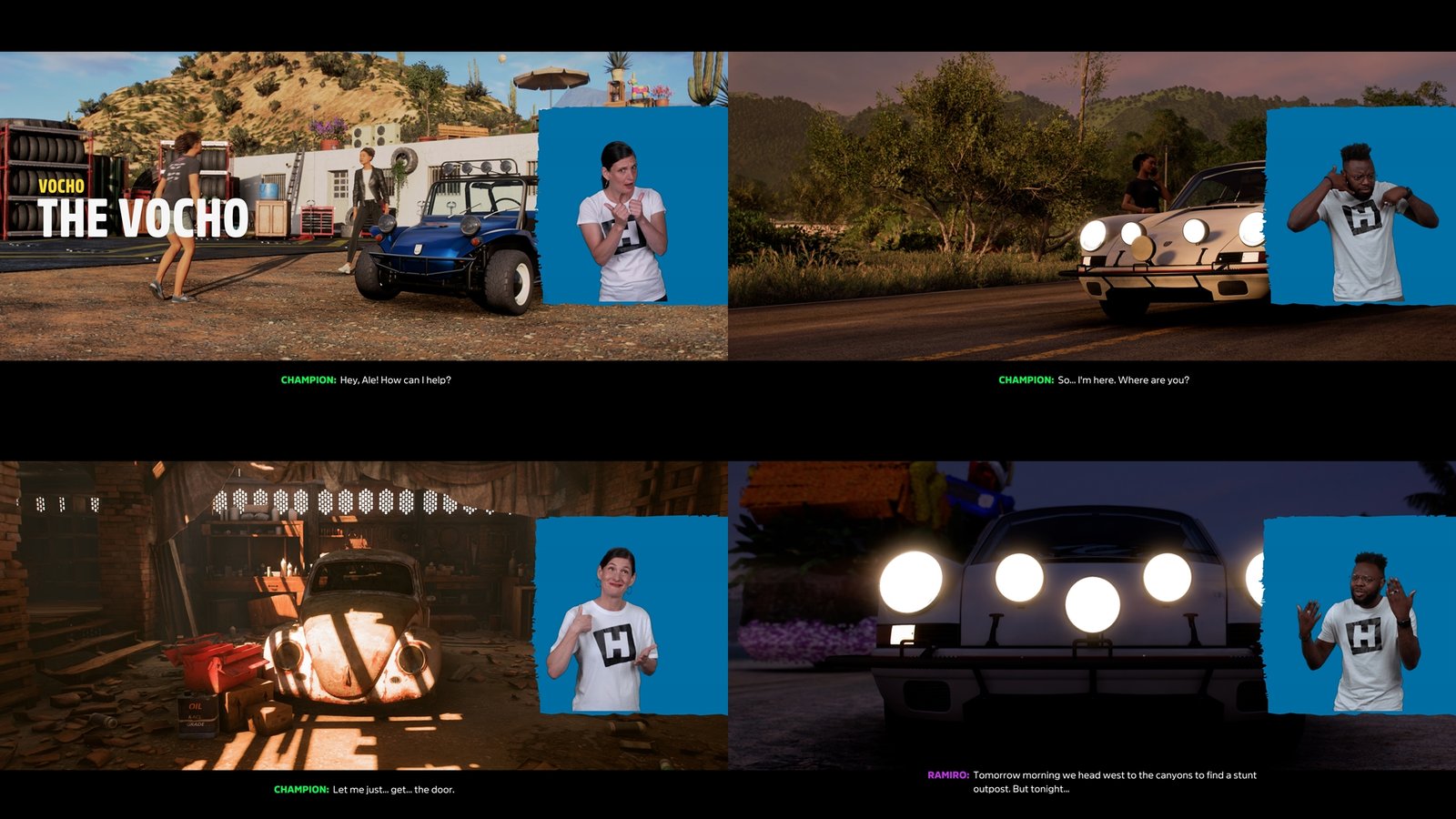 Forza Horizon 5 | American Sign Language | British Sign Language