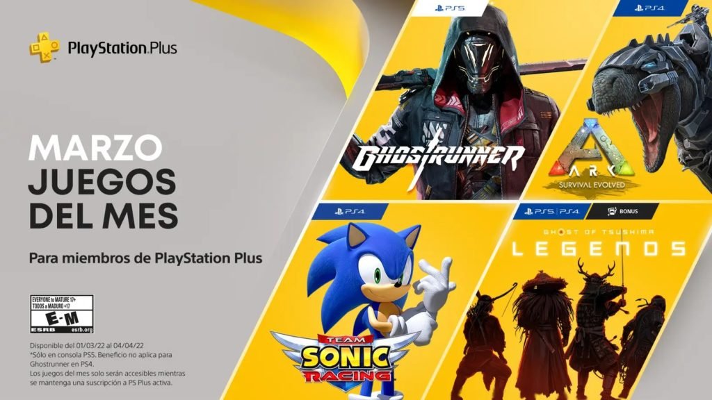 ps plus 2022 mar es