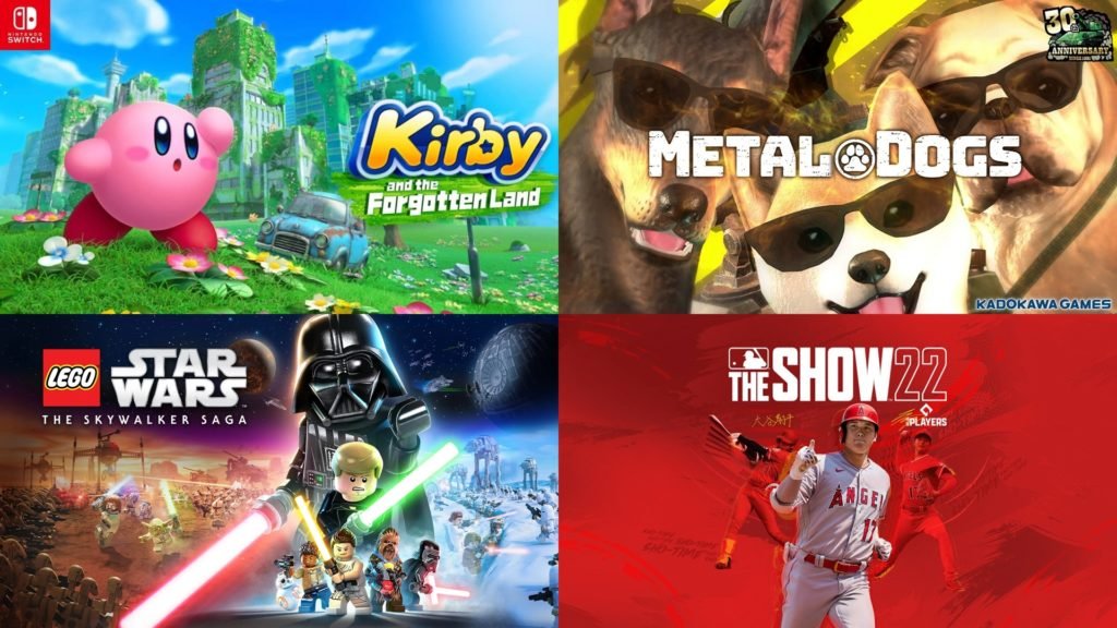 Lista de ventas de juegos en Japón: Del 4 al 10 de abril de 2022 - Kirby and the Forgotten Land | Metal Dogs | Lego Star Wars: La Saga Skywalker | MLB El Show 22