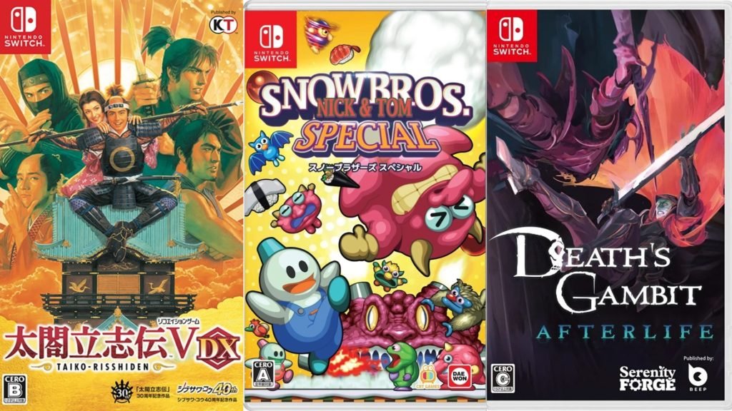 Lista de venta de juegos en Japón: Semana del 16 al 22 de mayo - Taiko Risshiden V DX | Snow Bros. Nick & Tom Special | Death's Gambit: Afterlife