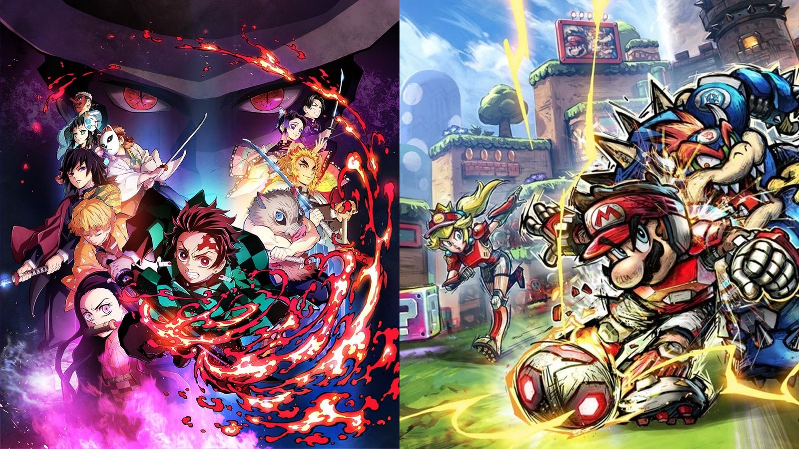 Lista de venta de juegos en Japón: Semana del 6 al 12 de junio de 2022 | Demon Slayer: Kimetsu no Yaiba - The Hinokami Chronicles | Mario Strikers: Battle League