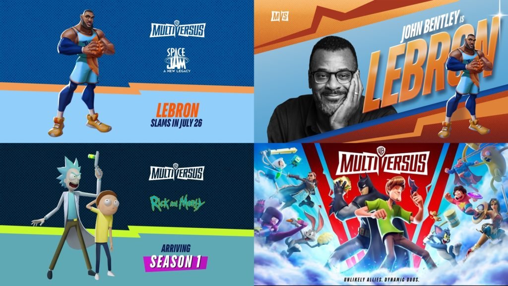 MultiVersus | LeBron James | John Bentley | Rick & Morty