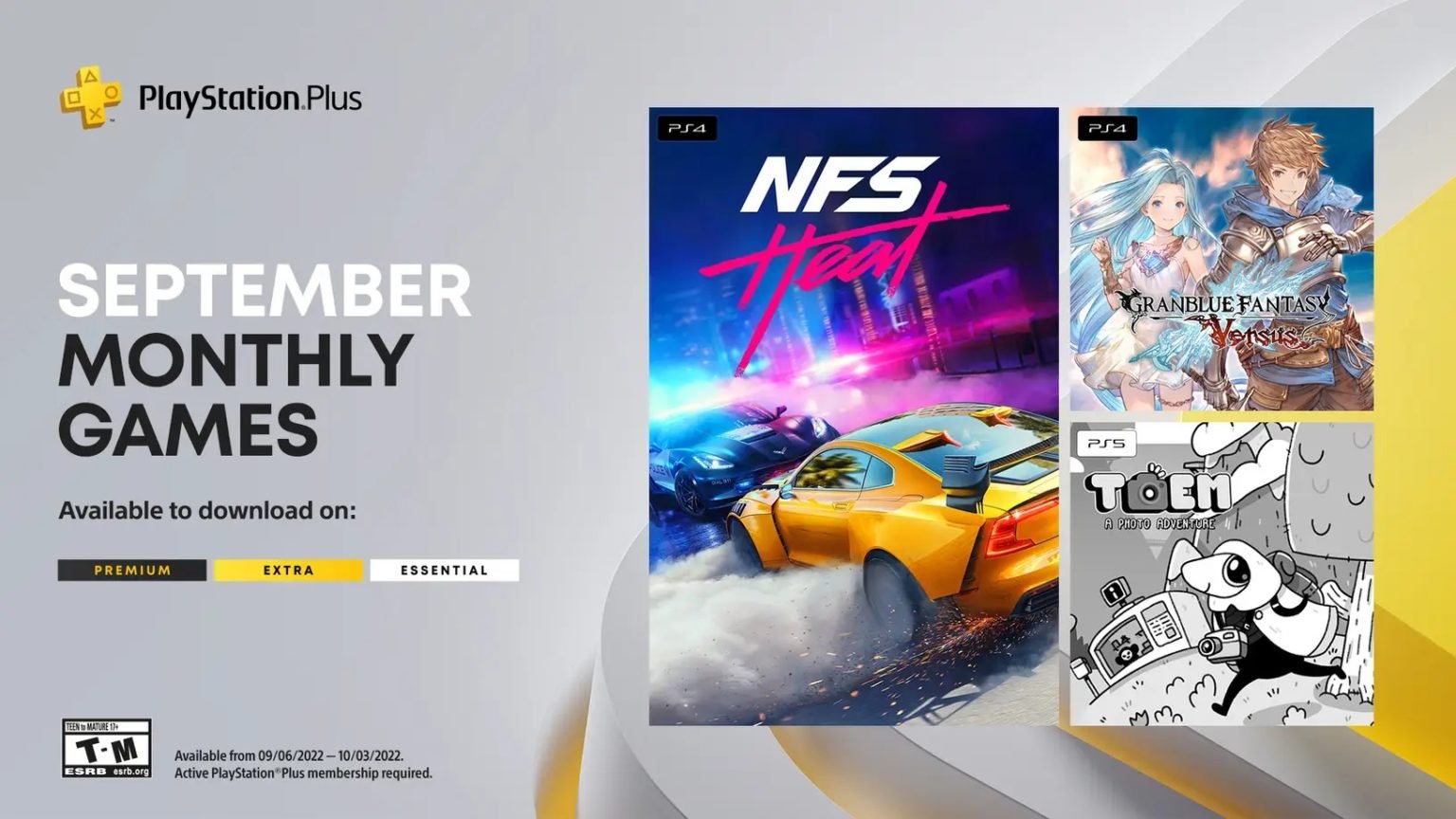 PlayStation Plus September 2022
