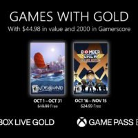 Xbox Games with Gold October 2022
