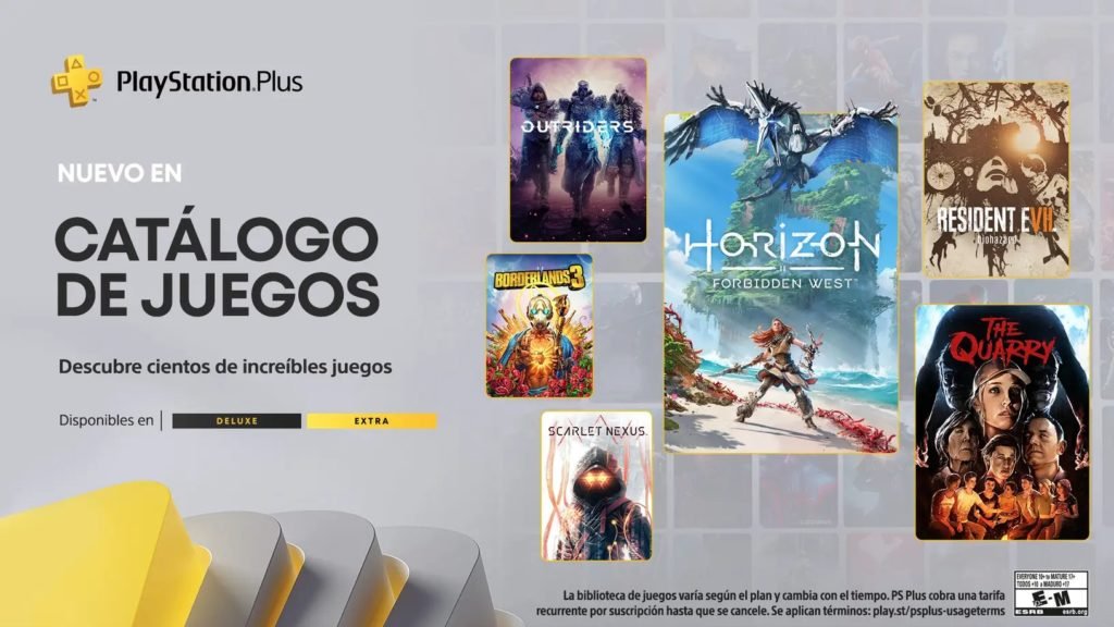 Catálogo de juegos de PlayStation Plus de febrero 2023