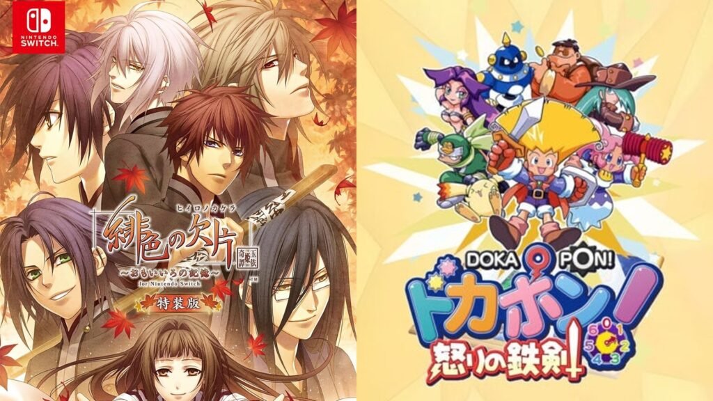 Japanese Game Sales: Week of July 29 – August 4, 2024 | Dokapo: Sword of Fury | Hiiro no Kakera ~Omoi Iro no Kioku~ for Nintendo Switch