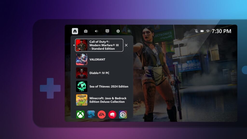 Xbox Game Bar Compact Mode